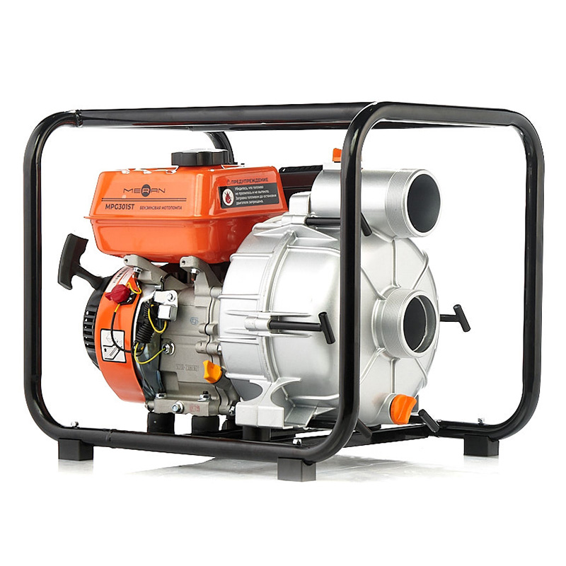 Бензиновая мотопомпа для средне-загрязненных вод Meran MPG301ST