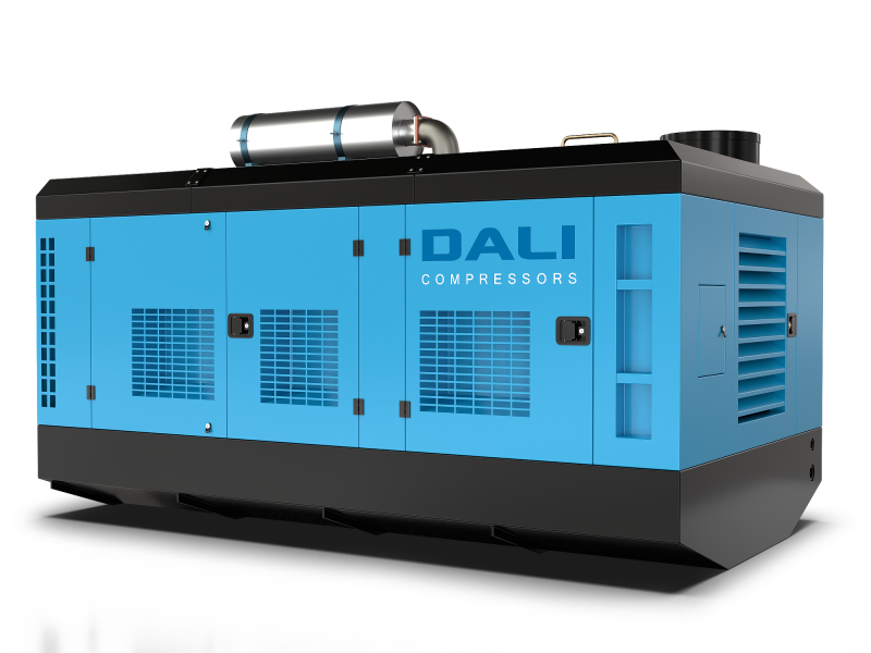 Дизельный стационарный компрессор Dali DLZJ-29/23B-Y