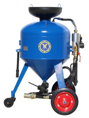 Пескоструйный аппарат напорного типа с дистанционным управлением - АСО-150